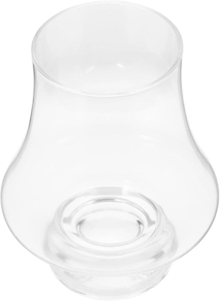 ABOOFAN Mushroom Shaped Cocktail Glass 12oz Drinking Cups for Mojito Whiskey and Iced Beverages for Parties and Bars 4 Piece Set