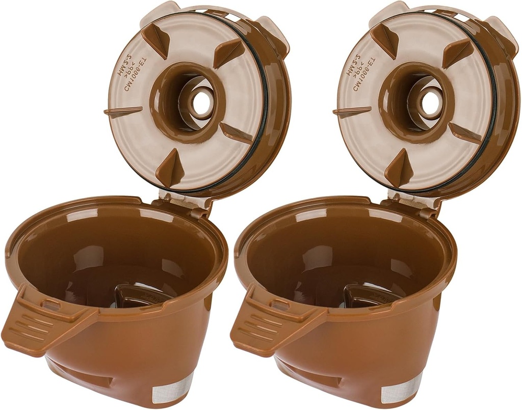 Coffee Filter Brew Basket Replacement Hamilton Flexbrew Coffee Maker Parts 49976 49968 49974 49975 49979 49950 for Hamilton Coffee Maker Single Serve Filter Basket - 2 Pack