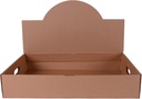 Southern Champion Tray 1188 Kraft Corrugated Convertible Pop Up Tray, 21-1/2" x 14-5/8" x 15-3/8" (Pack of 25)
