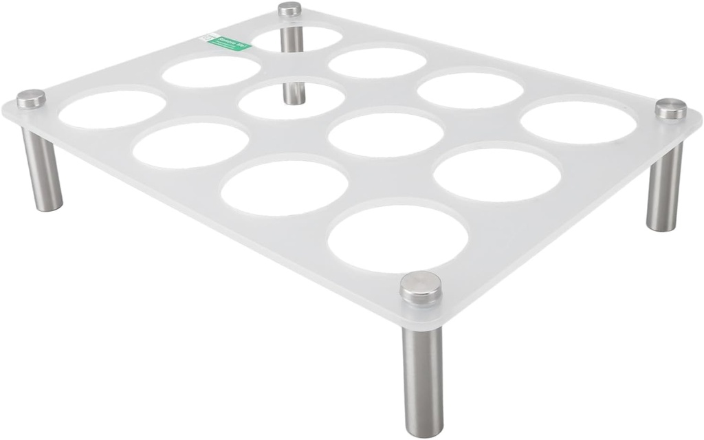 Drawer Organizer, 12 Slots Flat Countertop Acrylic Coffee Pod Holder, Neat Coffee Pod Drawer Organizer, Coffee Pods Tray Drawer Insert for Office, Home, Coffee Shop, Xiuganpoxach79qi3r