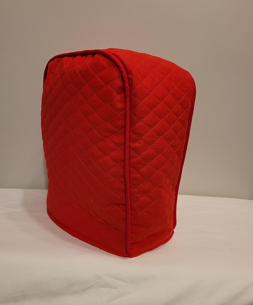 Quilted Cover Compatible with K Coffee Brewing System (K-Mini, Red)