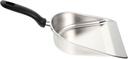 Stainless Steel Food Shovel Heavy-Duty Scoop for Flour Ice Cubes Dried Foods Multi-Function Kitchen Utility Tool for Home Chefs