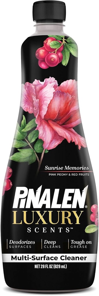 PINALEN Luxury Scent Liquid Multipurpose Cleaner - Sunrise Memories - 28 fl oz - All Purpose Cleaner for Kitchen, Bathroom & Surfaces