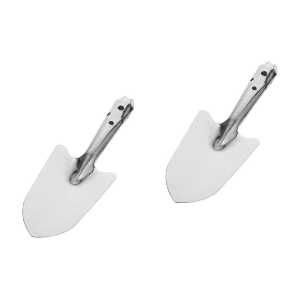 2pcs Hand Shovel Soil Sampling Tool Stainless Steel Transplanting Shovel for Garden and Lawn Lightweight and Easy to Use for Soil Digging and Sampling
