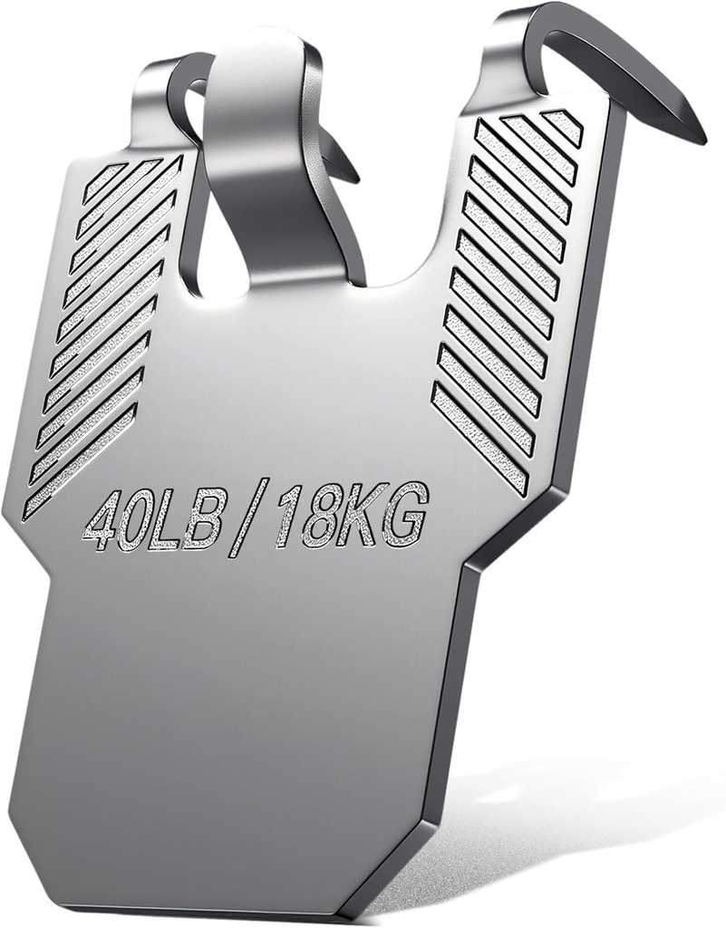 30-Pack Claw Picture Hangers for Drywall - 40lb Each Picture Hanging Kit, No Tools Install for Pictures, Mirrors & Wall Decor