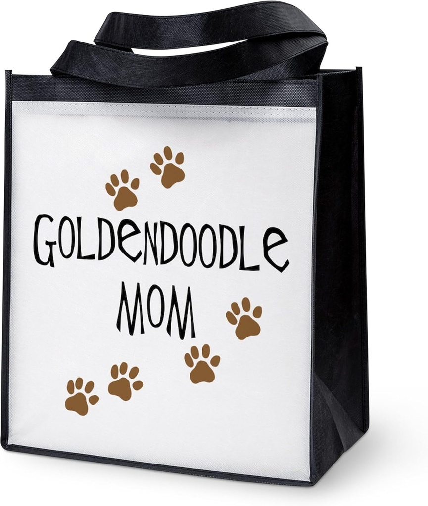 CafePress Goldendoodle Mom Reusable Grocery Tote Bag Reusable Collapsible Grocery Bag