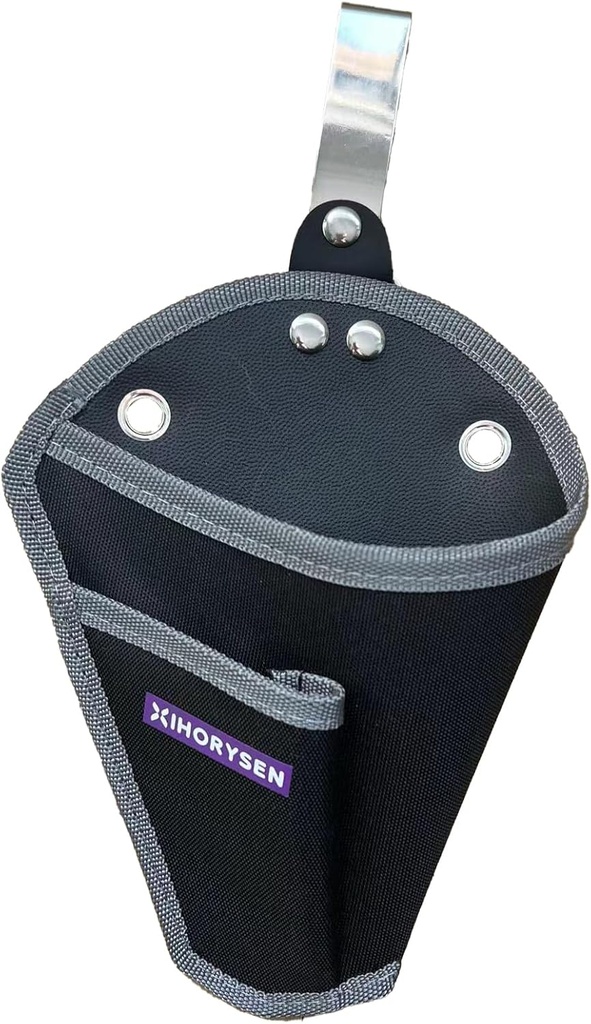 Sheath for Pruning Shears Pruner Holster Double Pockets Gloves Garden Tools Scabbard Protective Case Cover for Hand Pruner Garden Clippers Holder XIHORYSEN