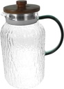 Happyyami 1pc Ice Tea Pitcher for Fridge Large Insulated Water Jug Glass Tea Pitcher Spout