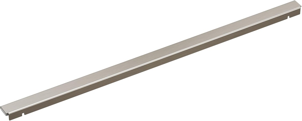 Delta Faucet 24-Inch Linear Shower Drain Wall Edge in Polished Nickel