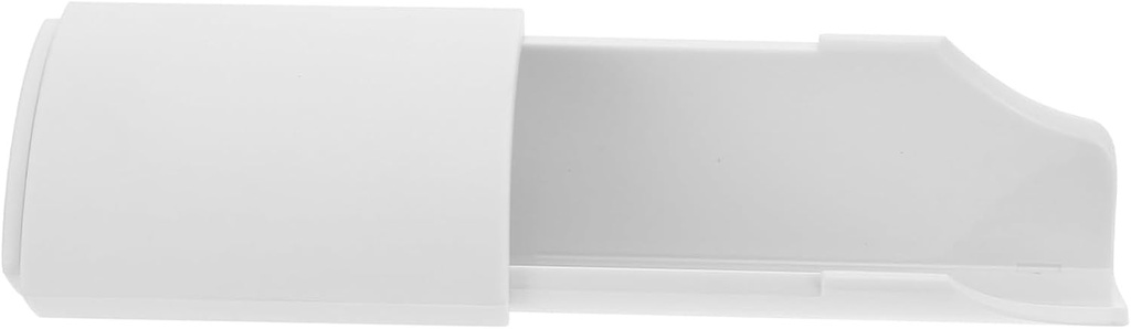 Double Heads Coffee Measuring Scoop Plastic Coffee Milk Measuring Tool Ergonomic Handle Wear-resistant Baking Accessory White