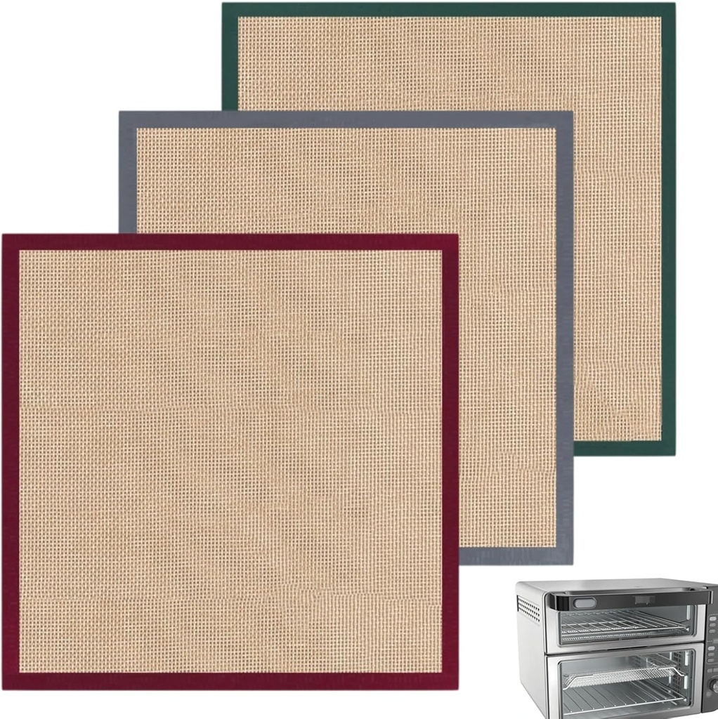 Silicone Basket Liners For Ninja DCT451 12-in-1 Smart Double Oven, 3 PCS Reusable Air Fryer Liners Accessories