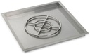 30" Stainless Steel Square Drop in Pan with 18" Ring Ring