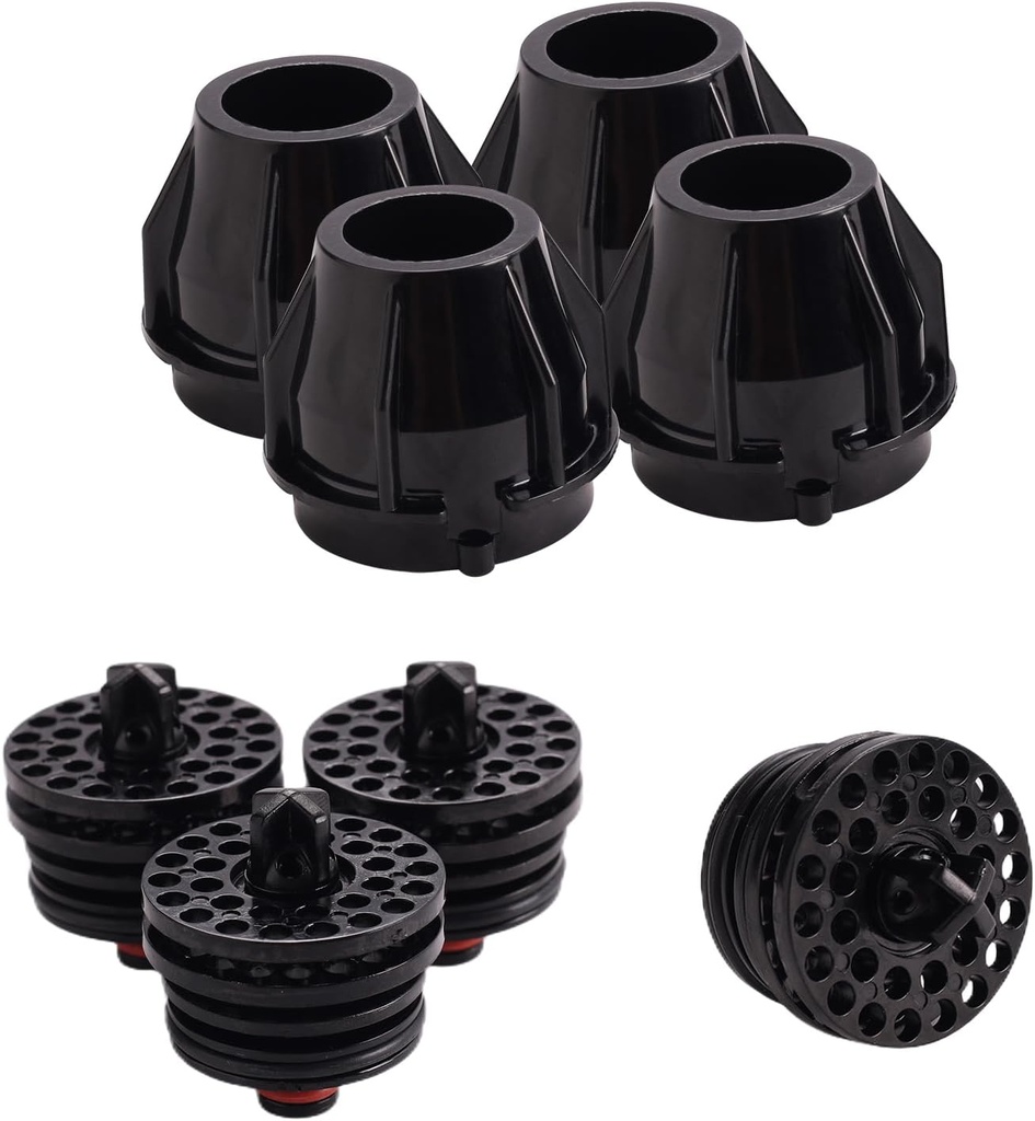 4 Pcs UF-1 Nozzle and Diffusser Assembly,For Coke UF-1 Soda Inner Outer Valves Repair or Replacement. (4)