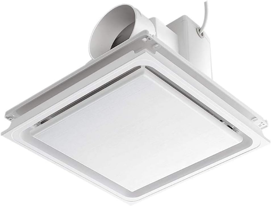 HBJWOV Exhaust Fan for Wall Window Bathroom ABS Ventilation Fan Kitchen Ceiling Extractor Vent Fan Toilets Duct Blower