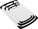 Eviva 3-Piece Plastic Cutting Board Set