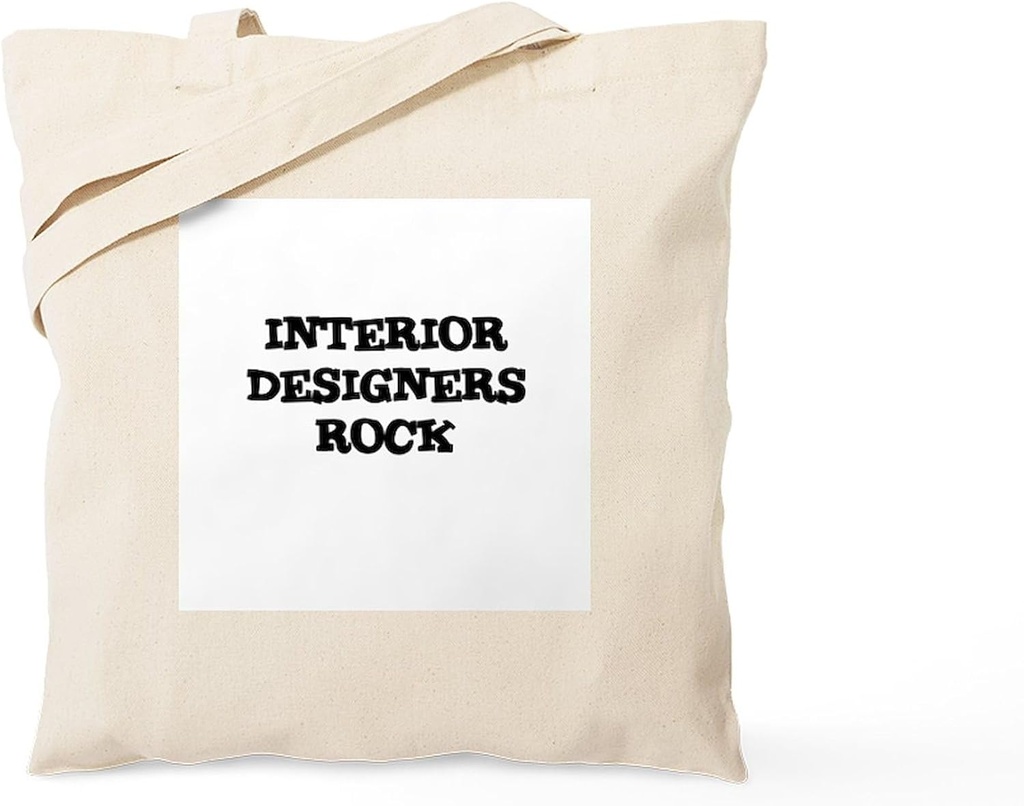 CafePress ILLUSTRATORS ROCK Tote Bag Reusable Natural Beige Canvas Shopping Bag