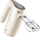 HHWKSJ Hand Mixer Whisk With Chrome Beater, 5 Speed and Turbo Button + Whisk 125w