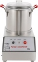 15L/3.96Gal Commercial Food Processor, Stainless Steel Food Chopping Machine 110V 1400W Electric Vegetable Chopper for Chili Peppers, Carrots, Garlic, Onions, 1400rpm (15L/3.96Gal)