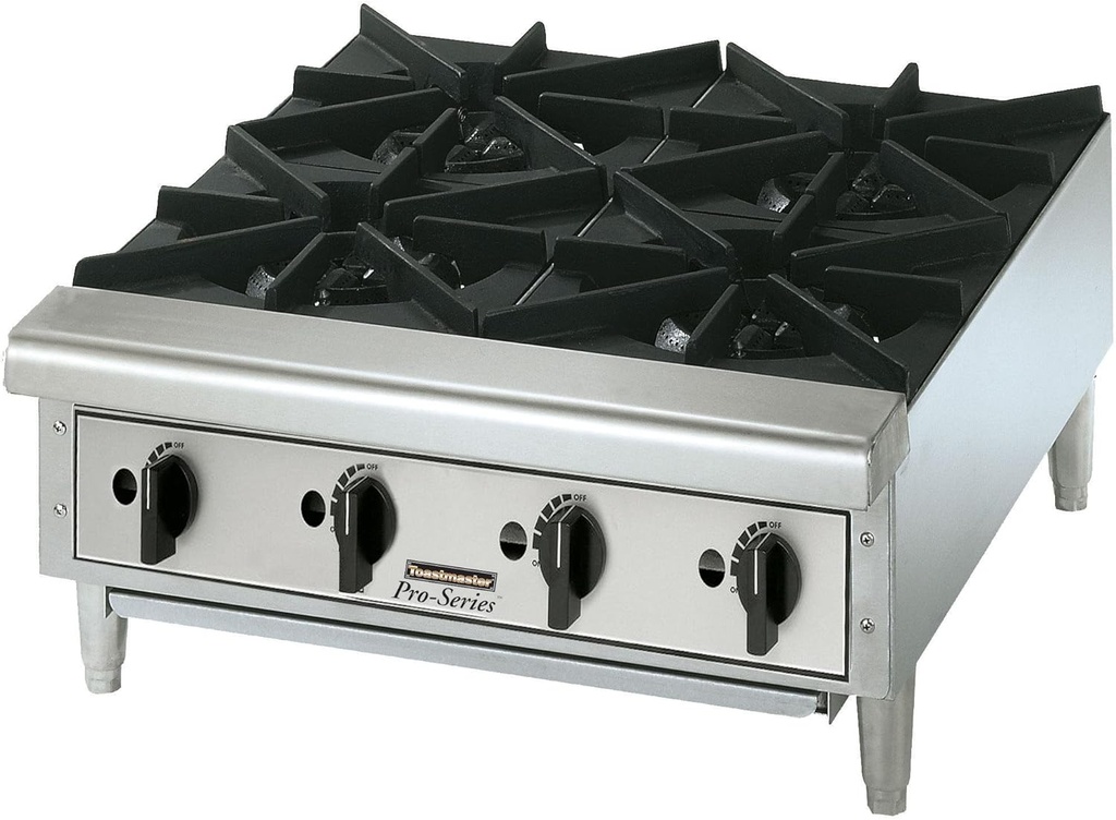 Toastmaster TMHP6 Hot Plate, counter top, natural gas, 36" heavy duty