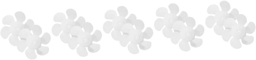 STOBAZA 10pcs Ventilation Fan Blades for Home Replacement Blades Compatible Bathroom Kitchen Exhaust Fans Efficiently Reduce Moisture