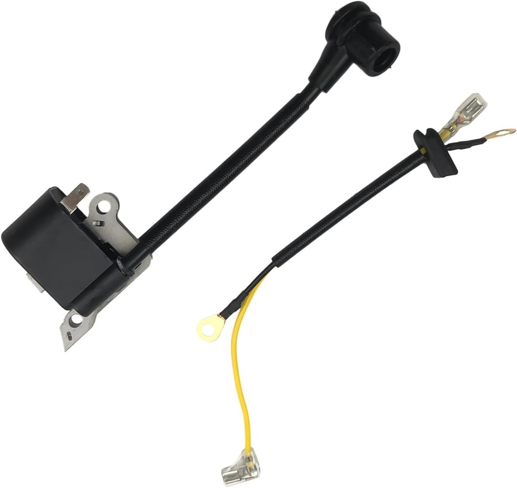 Ignition Coil Fit for 23 26 36 41 136 137 141 235 240 Chainsaw Replaces 530039143 545199901 545063901 530039239