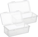 GLEAVI 2Pcs Bread Storage Box Leakproof Food Container Kitchen Organizer for Fresh Bread and Seasoning Portable Storage for Home and Fridge