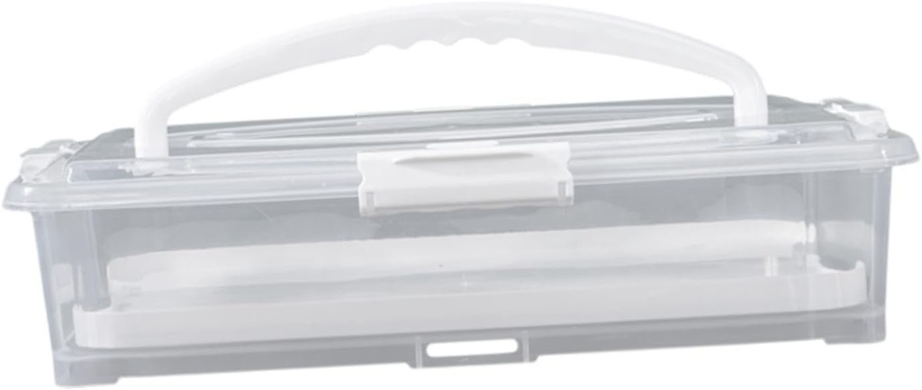 Cake Carrier Cake Transport Container with Lid Reusable Cake Stand Cake Box for Graduation Kitchen Birthday DIY Baking Muffin