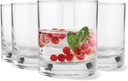 Glasmark KROSNO 1992 Glass Water Glass Drinking Glass 260 ml Glass Robust Dishwasher Safe High Gloss Transparent
