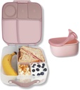b.box Lunchbox (Blush Crush) + Lunch Tub (Berry): Includes Lunch Box (8 1/2 Cup Capacity) & 1 Lunch Tub (13.6 oz size)