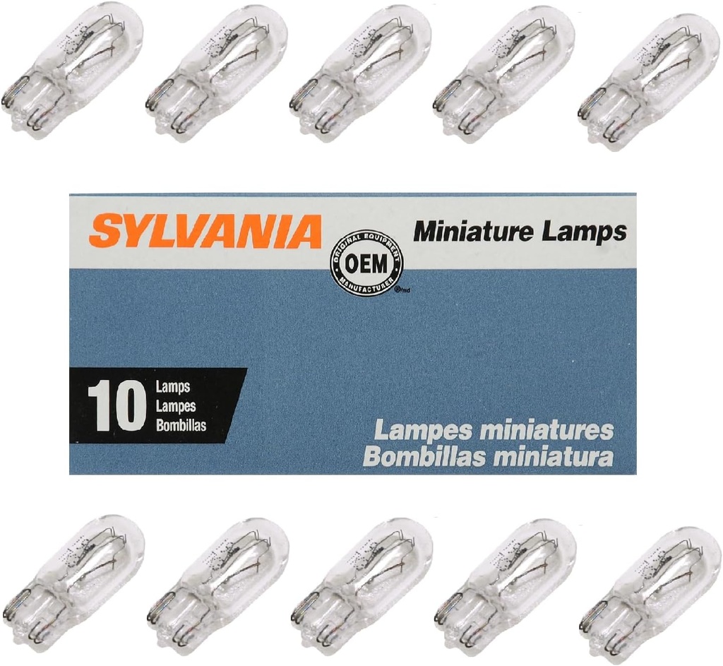 Sylvania Bulb 194Pack of 10 Bulbs