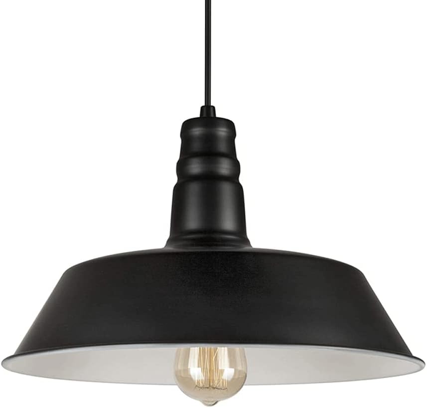 E27 Screw Single-Head Pendant Light Pot Cover Modeling Hanging Lamp Shade Industrial Style Wrought Iron Chandelier Restaurant Cafe Living Room Decorative Lighting Fixtures