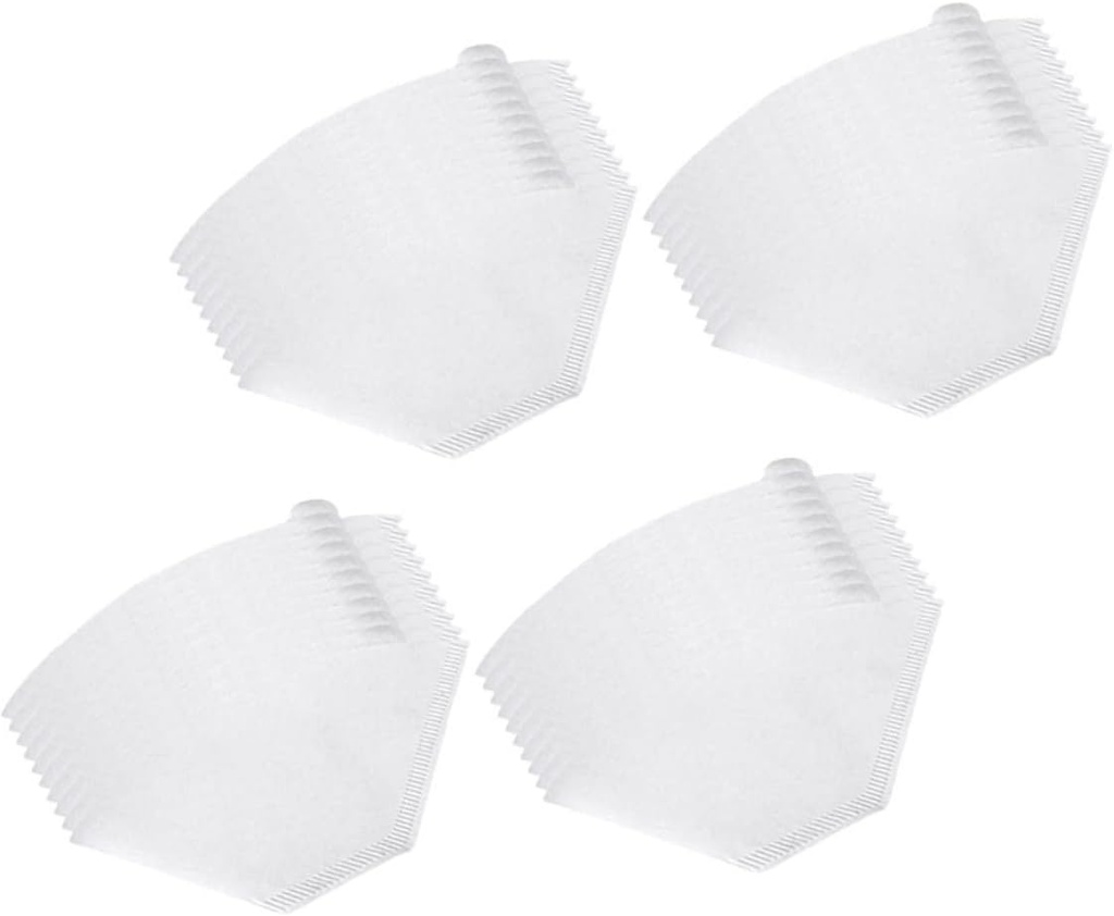 200Pcs Unbleached Disposable Coffee Cone Filters Premium Smooth Texture Paper for Coffee Machines and Pour-over Brewing Practical Single-use Filter Cups for Shops and Home Use