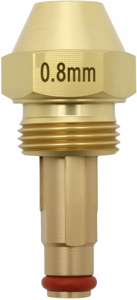 For 306095 Oil Burner Nozzle - Direct Fit Replacement Nozzle for Waste Oil Heating Systems (Universal Fuel Atomizer Spray Tip Assembly)