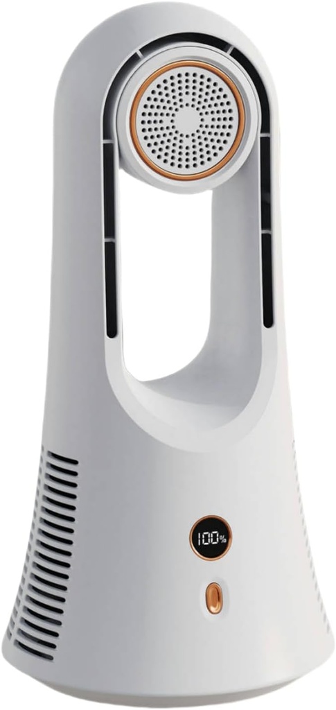 EKsma Portable Air Conditioner Cooling Fan, Quiet with 6 Speeds, Detachable aromatherapy module，Evaporative Personal Air Cooler Fan, Small Air Conditioner for Bedroom Office(Aromatherapy style)