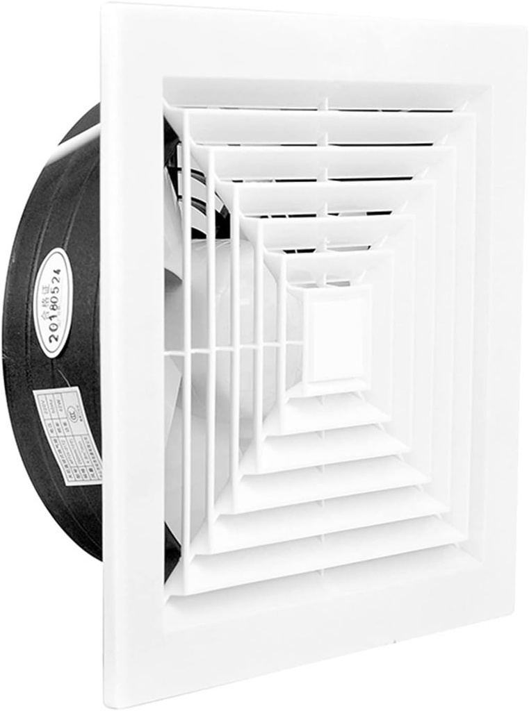 8/10/12inch Powerful Bathroom Extractor Exhaust Fan Ventilating Strong Fan for Kitchen Toilet Window Ventilation Fans (12inch