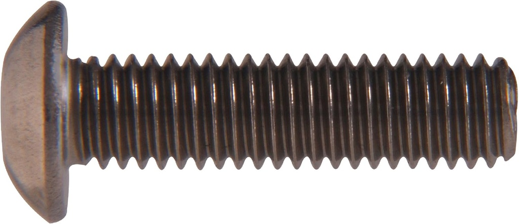 The Hillman Group 45081 5/16-24 x 5/8-Inch Button Head Socket Cap Screw, 20-Pack