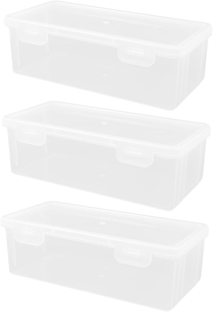 3pcs Airtight Bread Storage Container Charcuterie Boxes Capacity Pantry Organizers and Storage
