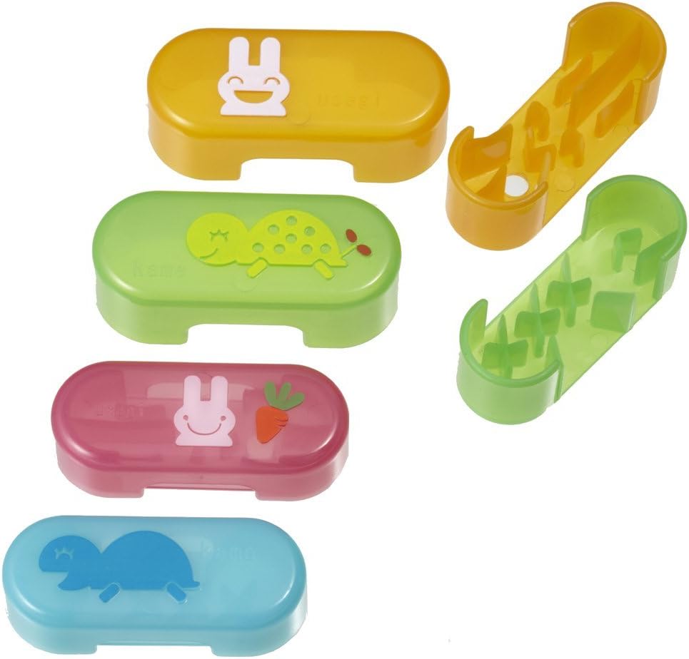 Torune Japanese Bento Cute Food Wiener Cutter Rabbit and Turtle
