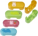 Torune Japanese Bento Cute Food Wiener Cutter Rabbit and Turtle