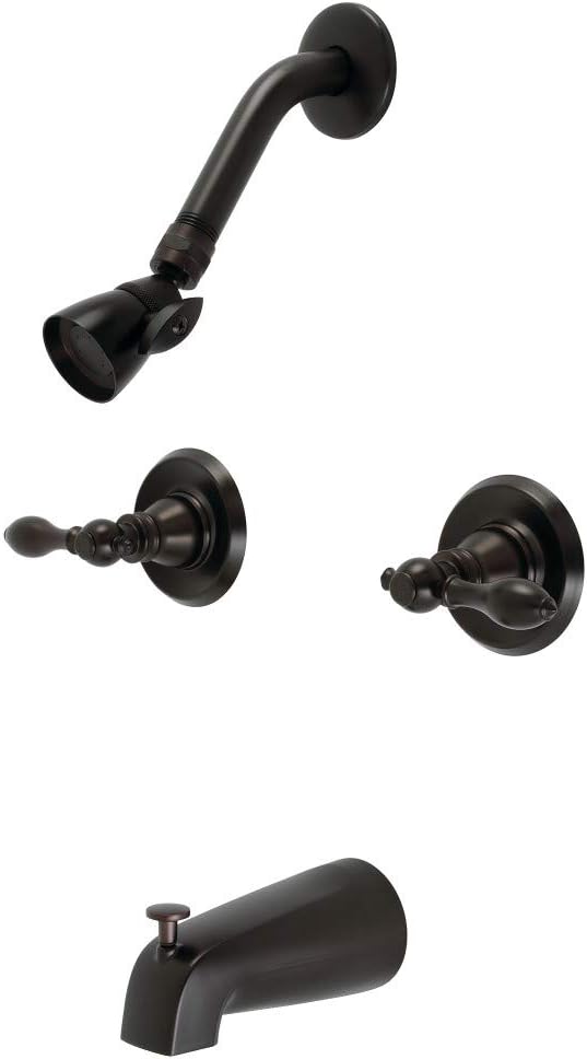 Kingston Brass KB245ACL American Classic Tub and Shower Faucet, 72 x 8 x 7.38, Oil Rubbed Bronze