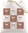 HOLLP Espresso Martini Tote Bag Gift Bachelorette Party Gift Drinking Lover