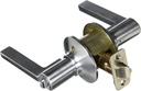 Schlage F51-LAT Latitude Single Cylinder Keyed Entry Door Lever Set, Satin Chrome