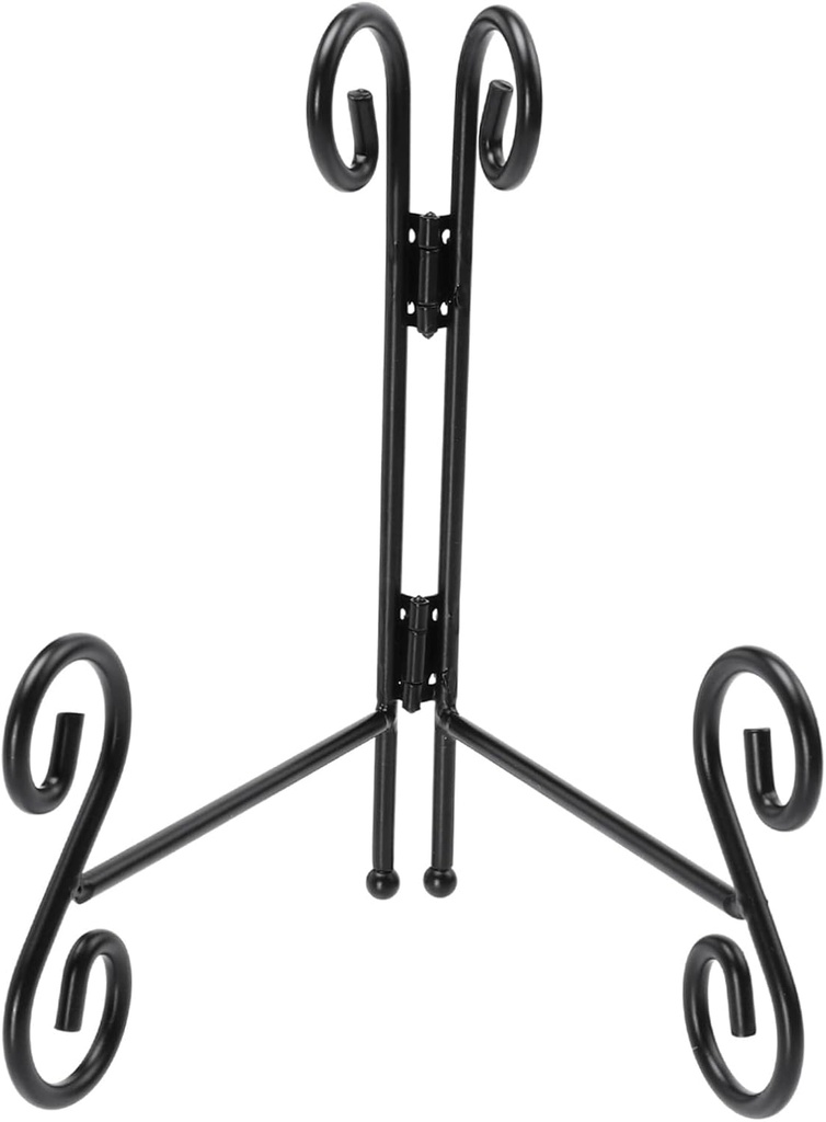 Ciieeo 1pc Display Rack for Home Iron Plate Storage Shelf Kitchen Dish Stand Decorative Display Stand for Ceramics Bowls and Plates Modern Organizer for Clean and Neat Countertops