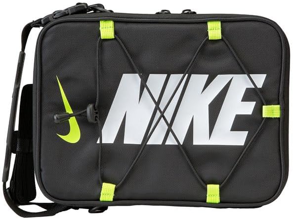 Nike Smart Adjustable Shoulder Strap Insulated Lunch Bag - Black - One Size