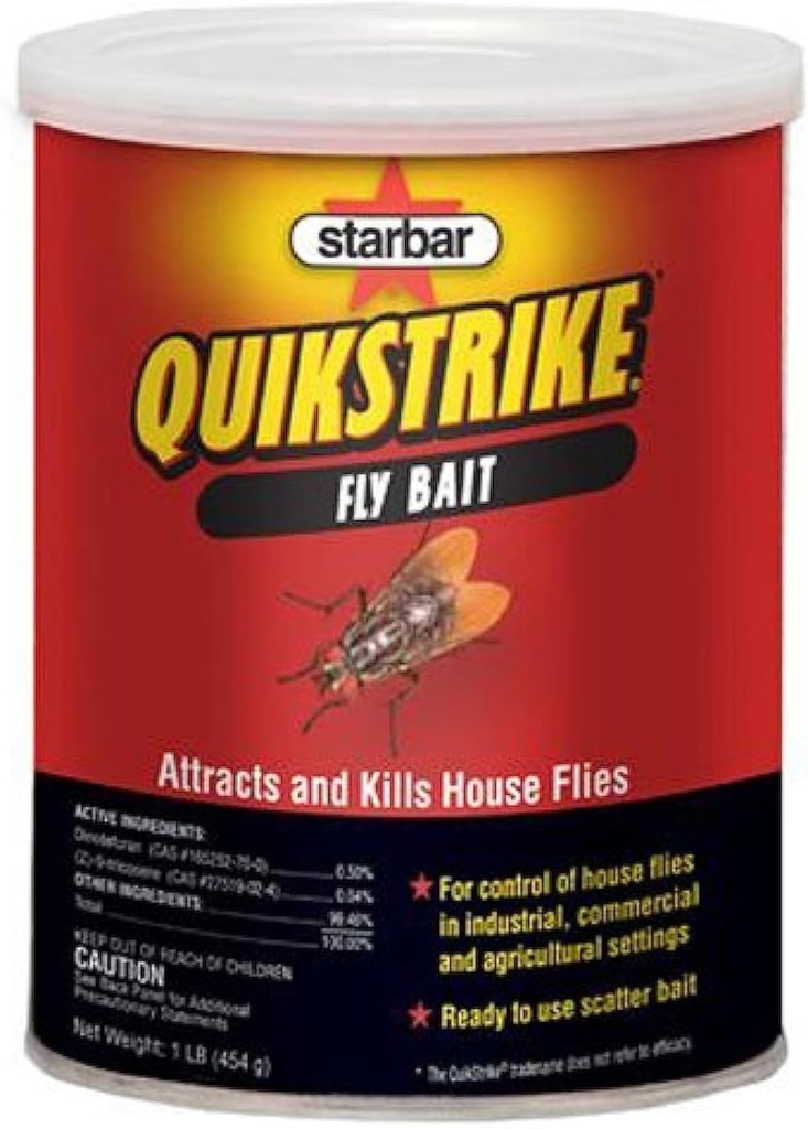 Starbar - Quikstrike Fly Bait 1 Pound, 1-Lb