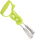 Manual Egg Beater Handheld Egg Mixer Tool Stainless Steel for Kitchen Sauce Mixing