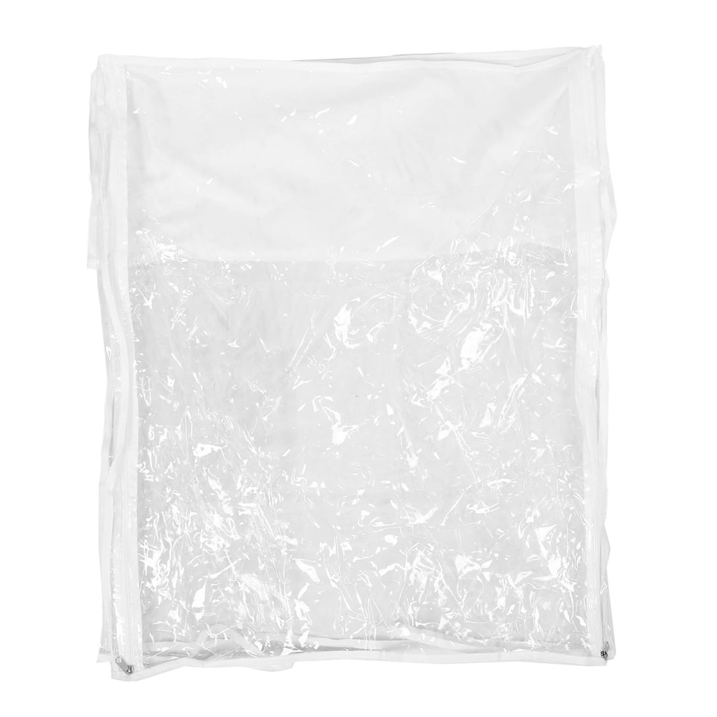 Zerodeko Bread Maker Protective Cover PVC Dustproof Kitchen Appliance Shield for Bread Racks Easy Visibility Reusable Design for Home Bakeries and Toasters