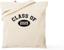 CafePress Class of 2029 Tote Bag Reusable Natural Beige Canvas Shopping Bag
