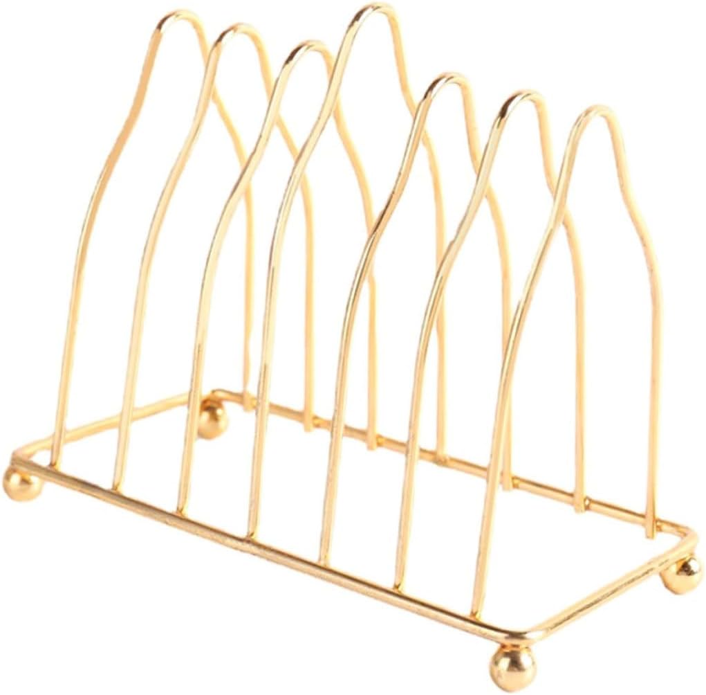 Wear-resistant Plate Stand Iron Plate Organizer Dish Rack for Displaying