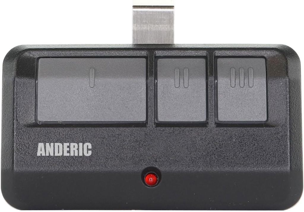 Anderic 893MAX for Chamberlain LiftMaster Craftsman Garage Door Opener Remote Universal 893LM 893MAX 971LM Universal - 3-Button